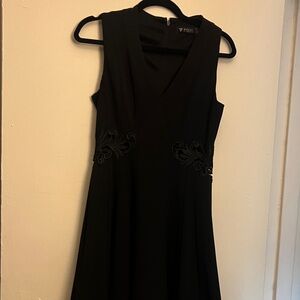 Elegant Black Sleeveless Dress